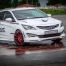 Аэродинамический обвес "ZEUS" Hyundai Solaris 2015-н.в. Рестайлинг купить недорого с доставкой в Тобольск