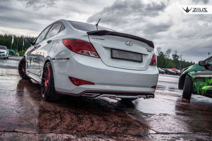 Аэродинамический обвес "ZEUS" Hyundai Solaris 2015-н.в. Рестайлинг купить недорого с доставкой в Тобольск