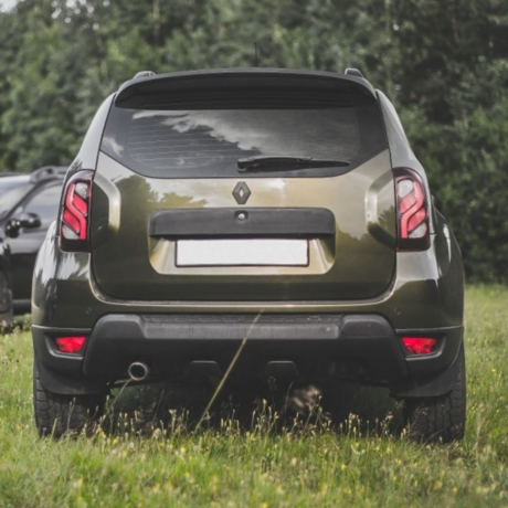 Спойлер №1M "КАРТ" для Renault Duster дорестайлинг до 2015 г.в. под покраску купить недорого с доставкой в Тобольск