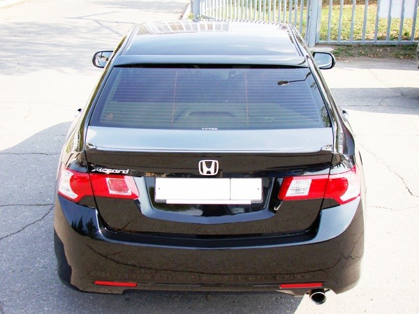 Козырек на заднее стекло var №2 широкий для Honda Accord VIII (2008-2013) купить недорого с доставкой в Тобольск