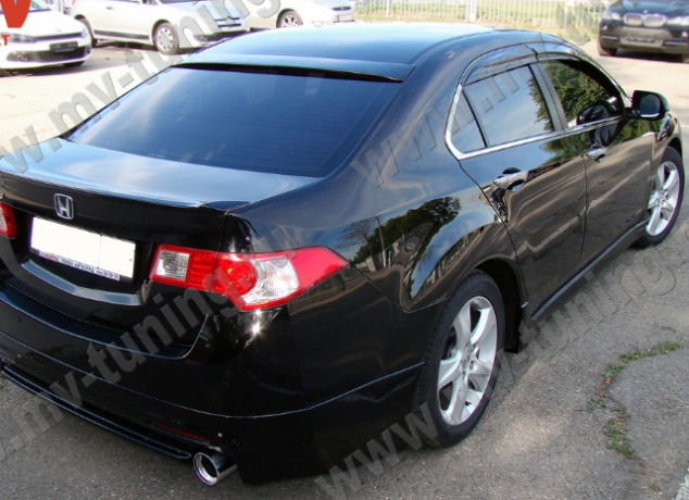 Козырек на заднее стекло var №2 широкий для Honda Accord VIII (2008-2013) купить недорого с доставкой в Тобольск