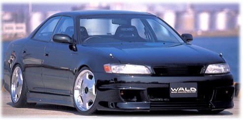 Накладки на пороги "Wald" Toyota Mark II (90) купить недорого с доставкой в Тобольск