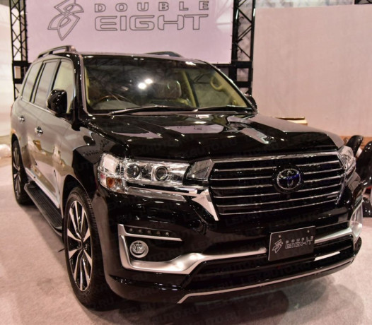 Бампер передний "Double Eight" для Toyota Land Cruiser 200 (Рестайлинг) купить недорого с доставкой в Тобольск