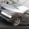 Крепление гос. номера в стиле "EVO" (текстурный пластик) для Mitsubishi Lancer IX (2003-2009) купить недорого с доставкой в Тобольск