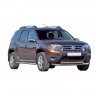 Защита переднего бампера «Труба двойная» (d63,5) для Renault Duster (2011-2015)(Окрашенное) купить недорого с доставкой в Тобольск
