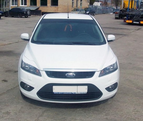 Накладки на фары (реснички) узкие var №3 для Ford Focus 2 (2008-2011) купить недорого с доставкой в Тобольск