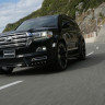 Накладка на передний бампер "Wald" Toyota Land Cruiser 200 купить недорого с доставкой в Тобольск