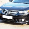 Накладка (юбка) переднего бампера "Type-S" для Honda Accord VIII (2008-2010) купить недорого с доставкой в Тобольск