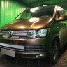 Защита радиатора "Standart" Volkswagen T6 Transporter, Multivan,Caravelle (2015-2020) низ, хром купить недорого с доставкой в Тобольск