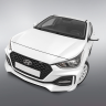 Бампер передний "Quant Romb" для Hyundai Solaris (2017-2020) купить недорого с доставкой в Тобольск