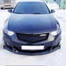 Накладка (юбка) переднего бампера "Mugen Style" для Honda Accord VIII (2008-2010) купить недорого с доставкой в Тобольск