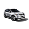 Защита порогов с алюм. площадкой d51мм (НПС) KIA Sorento (2014-2020 г.в.) купить недорого с доставкой в Тобольск