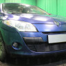 Защита радиатора "Standart" Renault Megane (2008-2012) низ, чёрная купить недорого с доставкой в Тобольск
