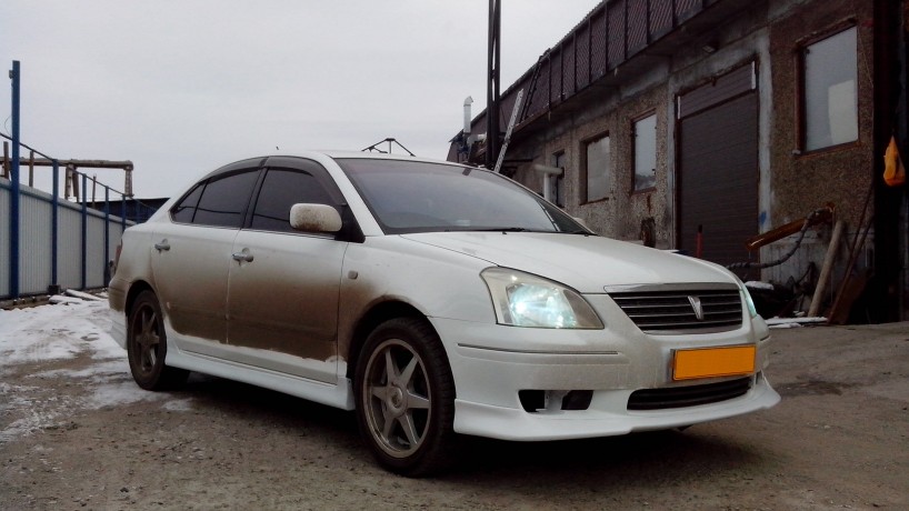 Накладка на передний бампер (сток) Toyota Premio (240) Дорестайлинг купить недорого с доставкой в Тобольск