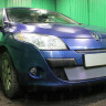 Защита радиатора "Standart" Renault Megane (2008-2012) верх, хром купить недорого с доставкой в Тобольск