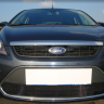 Защита радиатора "Standart" Ford Focus II рестайлинг (2007-2011) чёрная купить недорого с доставкой в Тобольск