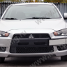 Воздуховоды радиатора в передний бампер (Цельные) var №2 для Mitsubishi Lancer X (2007-2010) купить недорого с доставкой в Тобольск