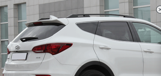 Рейлинги для Hyundai Santa Fe (2012-2018) Серый купить недорого с доставкой в Тобольск
