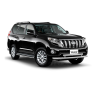 Защита переднего бампера двойная d63/63мм (НПС) Toyota Land Cruiser Prado 150 (2013-2016 г.в.) купить недорого с доставкой в Тобольск