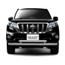 Защита переднего бампера двойная d63/63мм (НПС) Toyota Land Cruiser Prado 150 (2013-2016 г.в.) купить недорого с доставкой в Тобольск