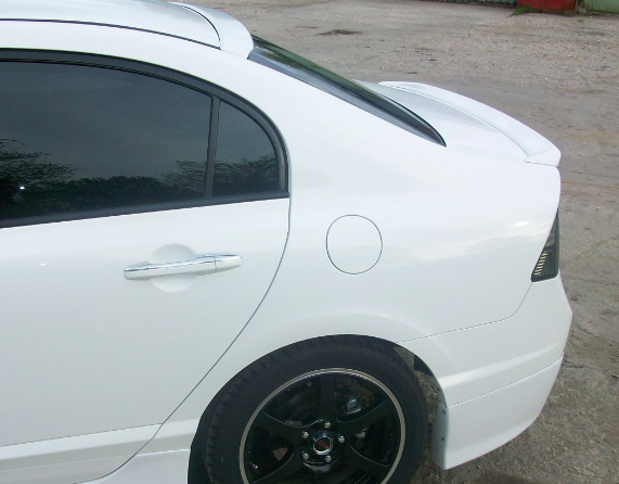 Лип спойлер для Honda Civic 4D (2006-2012) купить недорого с доставкой в Тобольск