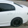Лип спойлер для Honda Civic 4D (2006-2012) купить недорого с доставкой в Тобольск