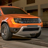 Решетка радиатора "Кибер стиль" (грунтованная, матовая) для Renault Duster (2010-2020) купить недорого с доставкой в Тобольск