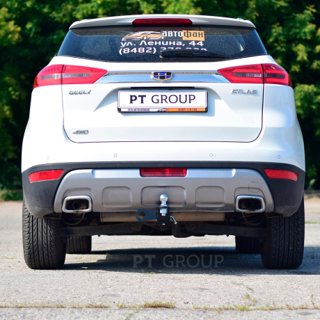 ТСУ /съемный квадрат/ GEELY Atlas (2018-2021 г.в.) купить недорого с доставкой в Тобольск