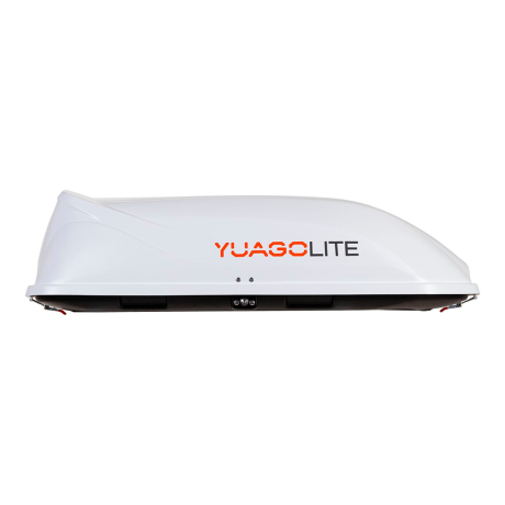 Автобокс YUAGO Lite (тиснение), белый, 250л купить недорого с доставкой в Тобольск