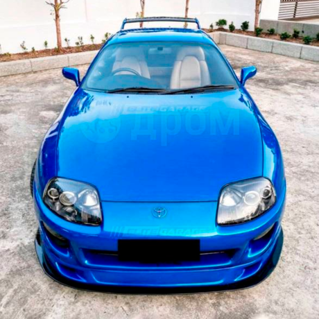 Накладка на передний бампер "TRD style" для Toyota Supra jza80 купить недорого с доставкой в Тобольск