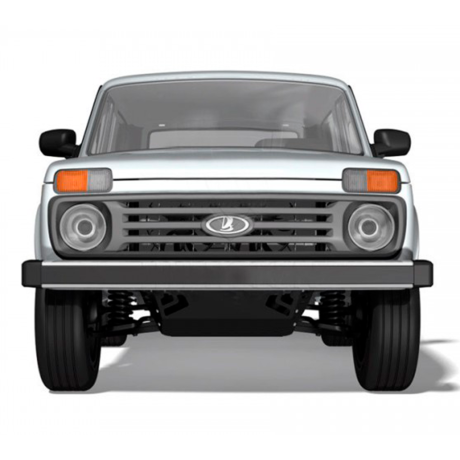 защита двигателя и осей нижних рычагов f-design для L@DA 4x4, urban, стальная 3мм, (не окрашенная) купить недорого с доставкой в Тобольск