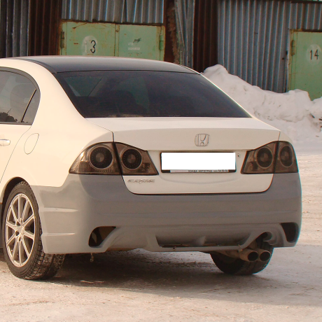 Бампер задний "INGS Extreem" для Honda CIVIC 4D (2006-2012) купить недорого с доставкой в Тобольск