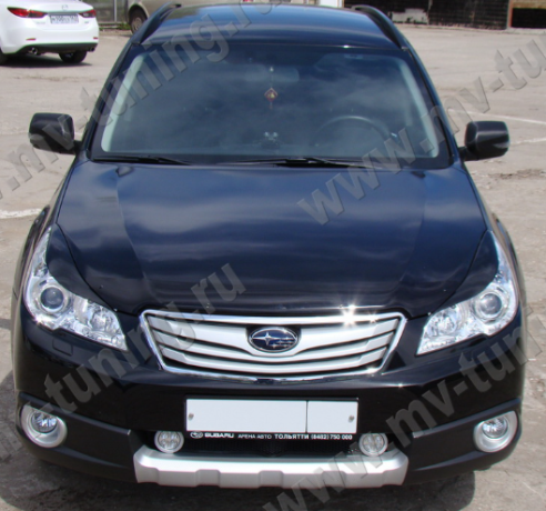 Накладки на фары (реснички) для Subaru Outback (4th generation)/Legacy (5th generation)(2009-2014) купить недорого с доставкой в Тобольск