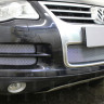 Защита радиатора "Standart" Volkswagen Touareg I (2006-2010) низ, хром купить недорого с доставкой в Тобольск