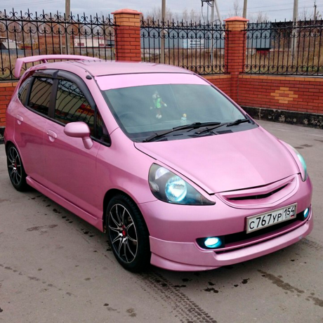 Решетка радиатора "Mugen new" для Honda Fit GD купить недорого с доставкой в Тобольск