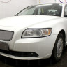 Защита радиатора "Standart" Volvo S40 II рестайлинг (2007-2012) хром, устанавливается вместо штатной купить недорого с доставкой в Тобольск