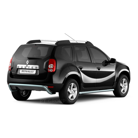 Защита порогов вогнутая d63мм ИСКРА (ППК) RENAULT Duster 2012-2020/ NISSAN Terrano 2014- купить недорого с доставкой в Тобольск