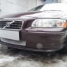 Защита радиатора "Standart" Volvo S60 I рестайлинг (2004-2010) хром купить недорого с доставкой в Тобольск