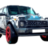 Решетка радиатора "TITAN" для B@3 2121, 21213, 21214, 2131 "L@DA 4x4" (с защитной сеткой) Неокрашено купить недорого с доставкой в Тобольск