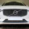 Защита радиатора "Standart" Volvo XC60 II (2017-н.в.) низ с парктроником, чёрная купить недорого с доставкой в Тобольск