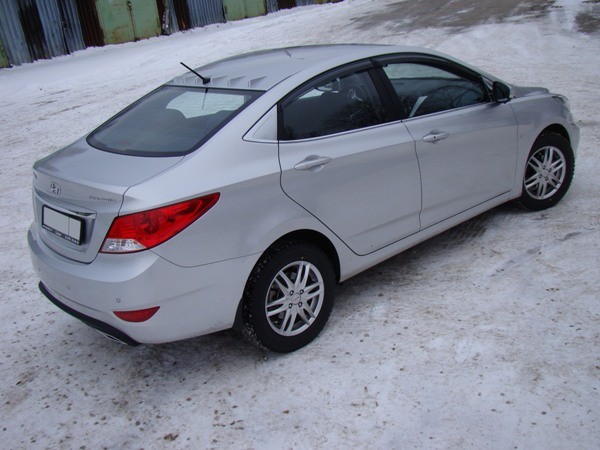 Аэродинамический рассекатель на крышу 6 зубьев для Hyundai Solaris (2010-2016) купить недорого с доставкой в Тобольск