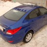 Аэродинамический рассекатель на крышу 6 зубьев для Hyundai Solaris (2010-2016) купить недорого с доставкой в Тобольск