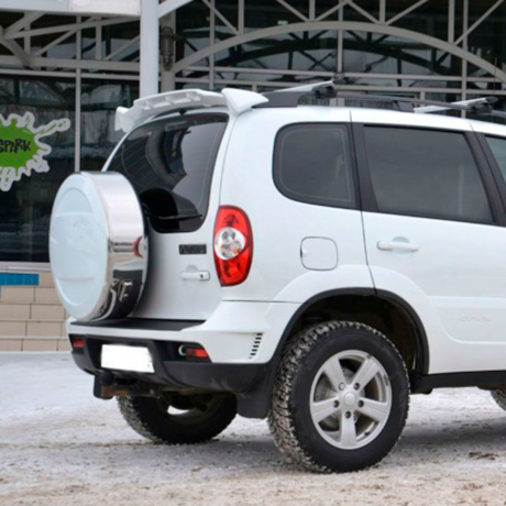 Спойлер-дефлектор "ПТ" НЕкраш (ABS) CHEVROLET Niv@ 2009-2020/ L@DA Niv@ 2020- купить недорого с доставкой в Тобольск