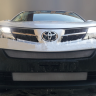 Защита радиатора "Standart" Toyota RAV4 (2012-2015) верх, хром купить недорого с доставкой в Тобольск
