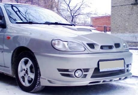 Накладка на капот "Атланта" Chevrolet Lanos купить недорого с доставкой в Тобольск