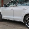 Накладки на пороги "GLI" для Volkswagen Jetta VI (2010-н.в.) купить недорого с доставкой в Тобольск