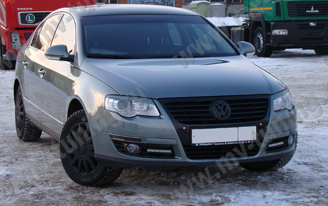 Накладки на фары (реснички) для Volkswagen Passat B6 (2005-2010) купить недорого с доставкой в Тобольск