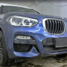Защита радиатора "Standart" BMW X3 (2017-2021) чёрная купить недорого с доставкой в Тобольск