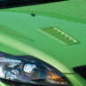 Жабры на капот в стиле "Focus RS" (текстурный пластик) для Ford Focus 2 (2004-2011) купить недорого с доставкой в Тобольск