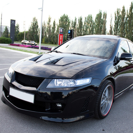 Бампер передний "Mugen" для Honda Accord (2002-2006) купить недорого с доставкой в Тобольск